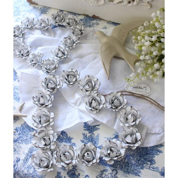 可愛い 壁飾り リース ハート マチルドエム フランス ハートリース L