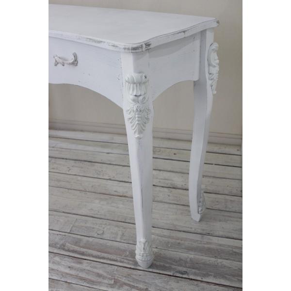 コンソール ホワイト アンティーク調 マチルドエム フランス マントル