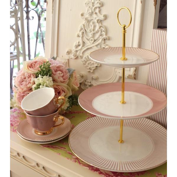 カップ＆ソーサー ピンク 可愛い ティーカップ 2客セット