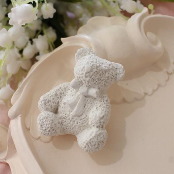 テディベア アロマストーン 石膏 可愛い アロマプレート