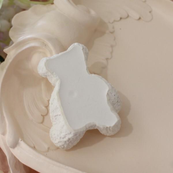 テディベア アロマストーン 石膏 可愛い アロマプレート