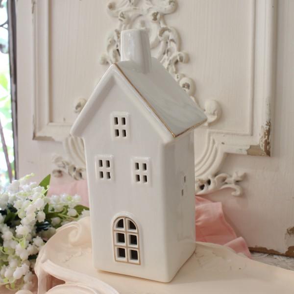 LEDランプ 家 陶器 ハウス LEDオブジェ マチルドエム フランス ハウス