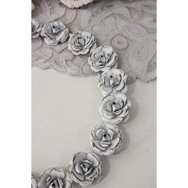 ローズリース 薔薇 アイアン 壁飾り 壁掛け マチルドエム フランス