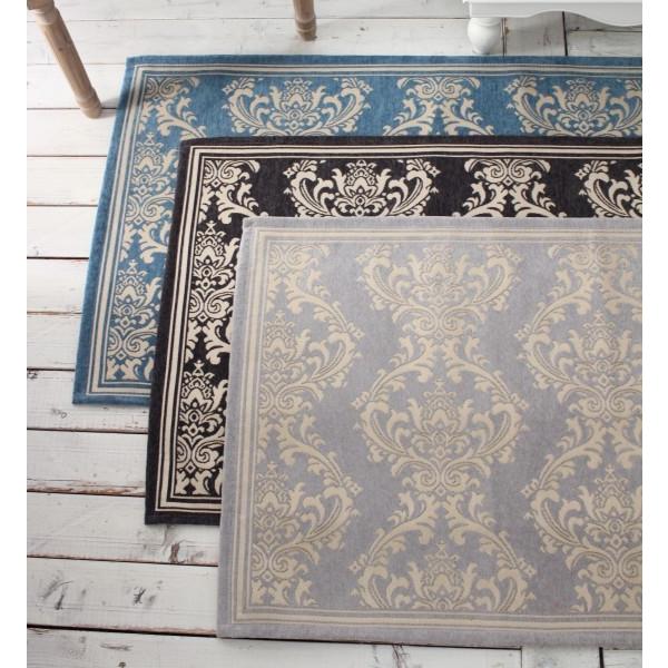 ﻿﻿未使用 ダマスク柄じゅうたんアラベスク柄 ラグマット 楽天市場】ラグ おしゃれ 洗える ウォッシャブル 日本製