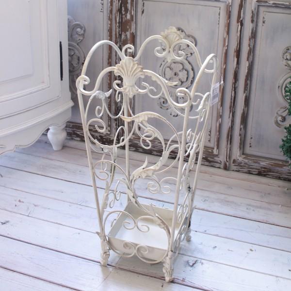 傘立て アイアン アンブレラスタンド ホワイト おしゃれ オフホワイト