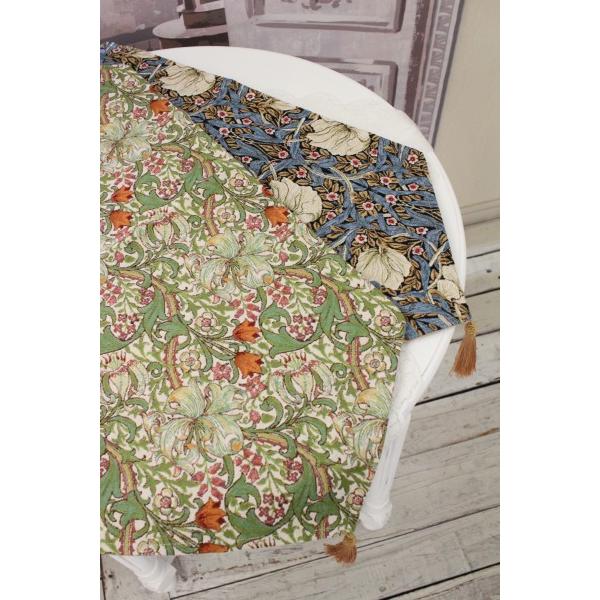 アンティーク ゴブラン織 花柄 テーブルクロス テーブルランナー 120 L 敷物 ゴブラン ドイリー テーブル