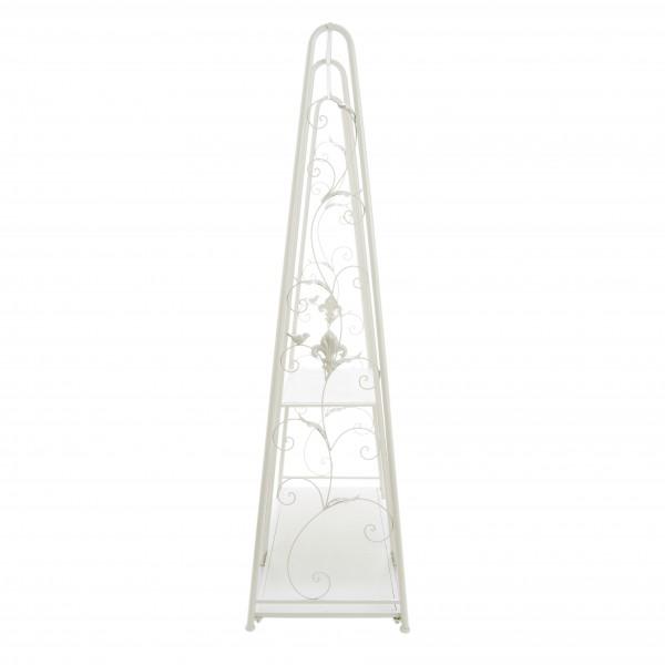 ロココ　ハンガースタンド　ヨーロピアン　シリック ハンガーラック 収納 コートハンガー マルチラック アイアン ホワイト