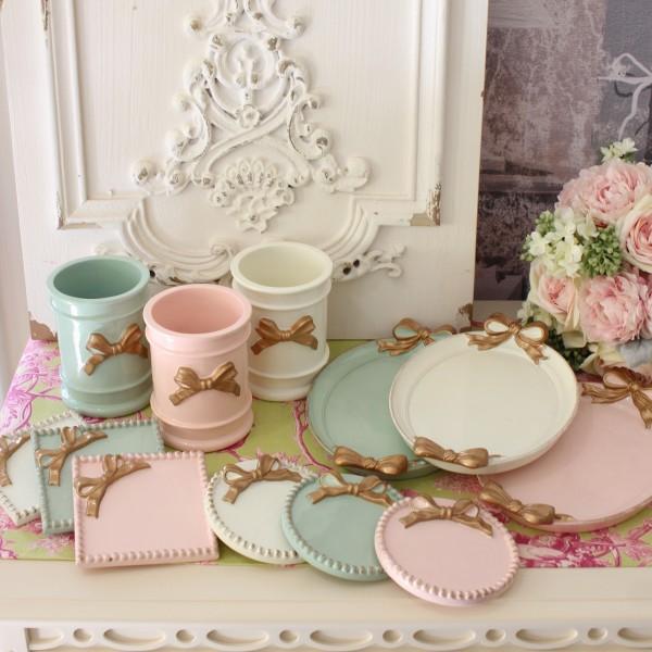 SALE30%OFF) ペン立て マルチスタンド ブラシスタンド リボン ツール