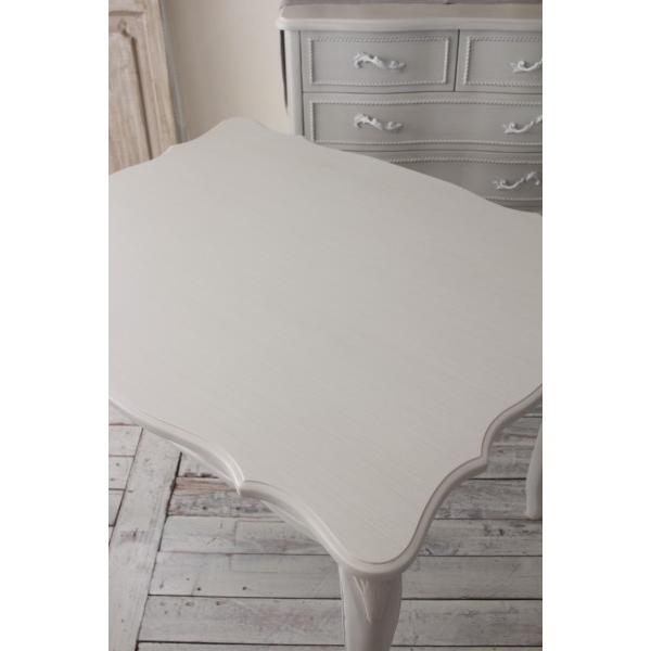 ダイニングテーブル 可愛い テーブル 2人掛け 2人用 フレンチ