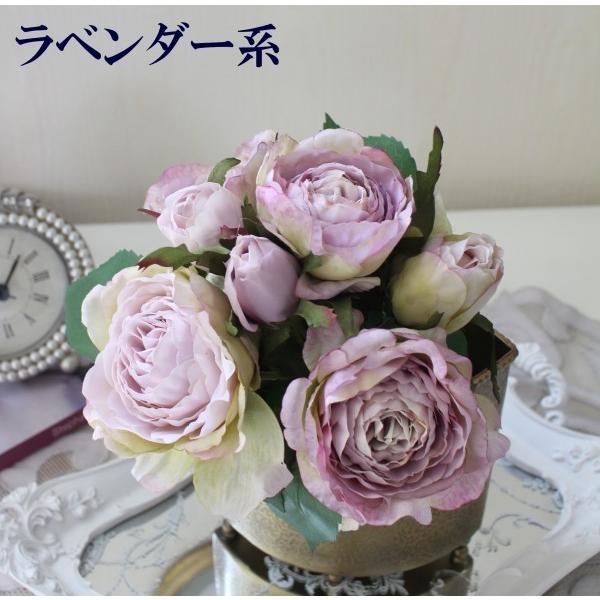 アンティークなガーデンローズブーケ ピンクグリーン ビューティー ラベンダー アンティーク風 シック 大人カラー 薔薇 紫陽花 造花 シルクフラワー アーティ Sr 244 Style Rococo 通販 Yahoo ショッピング