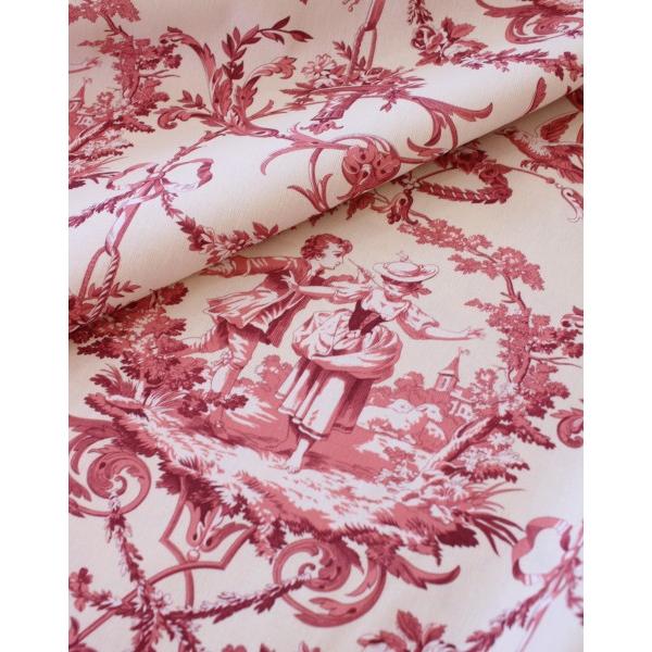 フランスアンティーク トワルドジュイ カーテン ファブリック フランスアンティーク トワルドジュイ カーテン ファブリック