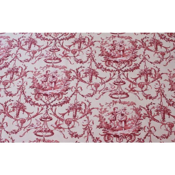 フランスアンティーク トワルドジュイ カーテン ファブリック C-751 フランスアンティークトワルドジュイカーテン 19世紀Toile de