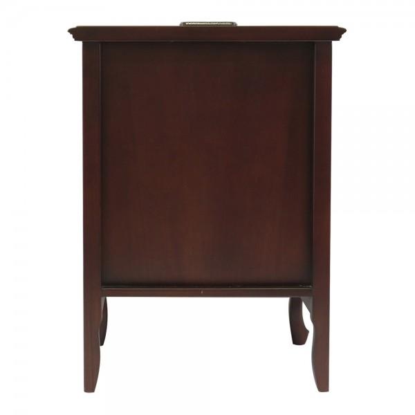 ナイトテーブル サイドテーブル ベッドサイドテーブル ブラウン 洋風