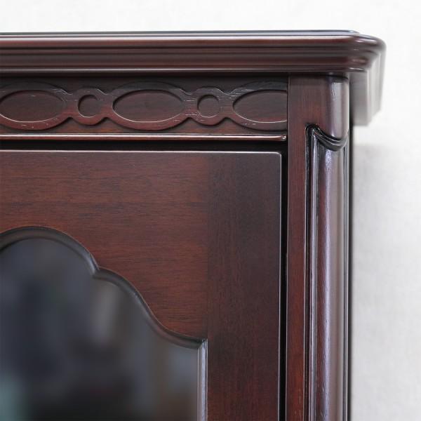 バリ風⭐︎美品⭐︎彫刻入りダークブラウンキャビネット バリ風⭐︎美品⭐︎彫刻入りダークブラウンキャビネット