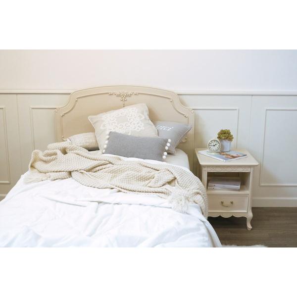 シングルベッド シングルベッドフレーム ホワイト スノコ仕様