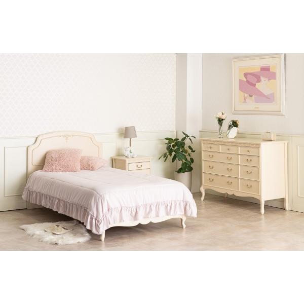 すのこシングルベット（ホワイト） シングルベッド シングルベッドフレーム ホワイト スノコ仕様