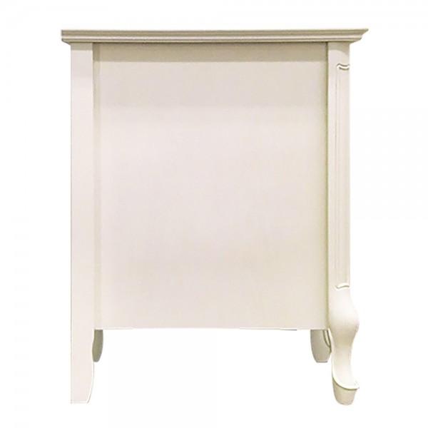 ナイトテーブル サイドテーブル ベッドサイドテーブル 白家具 洋風