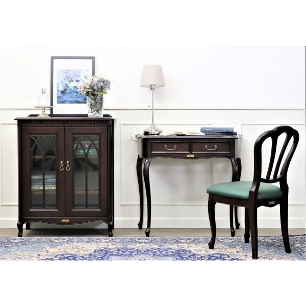 リビング デスク ブラウン コンソール パソコンデスク リビングデスク