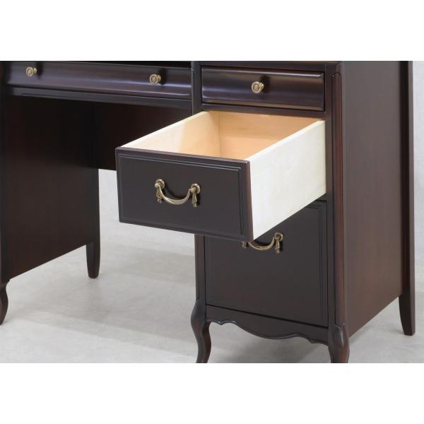 学習机】 幅94cm 猫脚家具 ヨーロピアン調 学習机 セット 幅94cm 猫脚