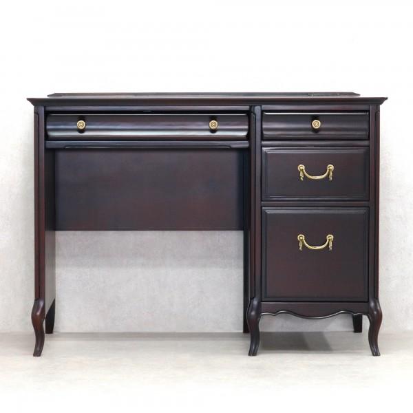 ヨーロッパ エグゼクティブ 猫脚 デスク 書斎机 両袖※i1※ ヨーロッパ エグゼクティブ 猫脚 デスク 書斎机 両袖※i1