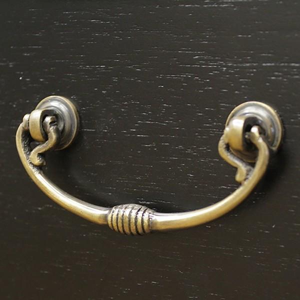 チェスト 引き出し付き スリムチェスト アンティーク調 ノワール 収納