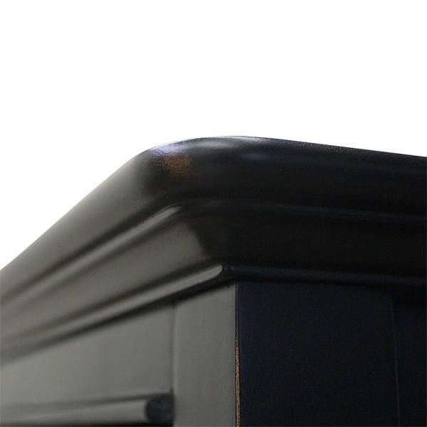 フランスアンティーク　ブラックxシャビー  コンソール　テーブル コンソール 引き出し付き ブラック ノワール コンソールテーブル