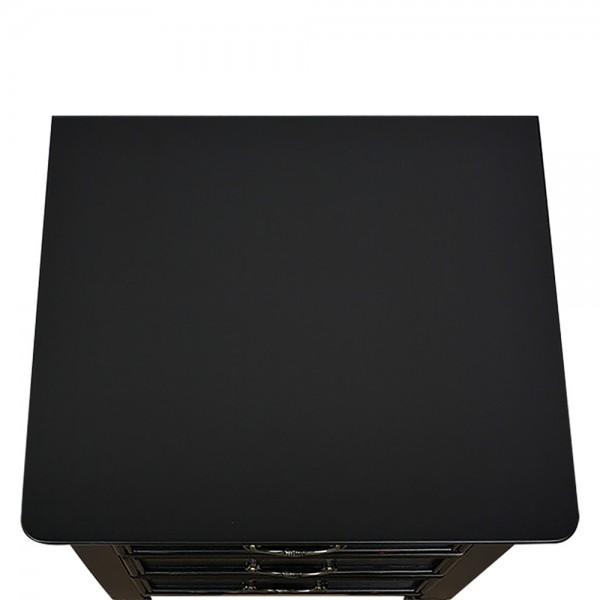 コンソール 引き出し付き ブラック ナイトテーブル サイドテーブル