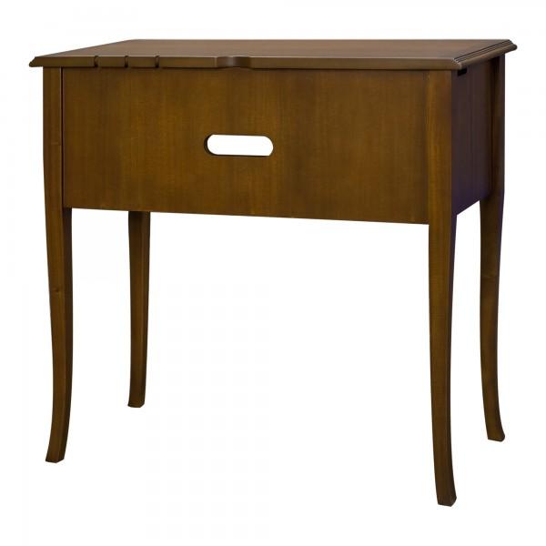 アンティーク調 テレフォンスタンド ブラウン