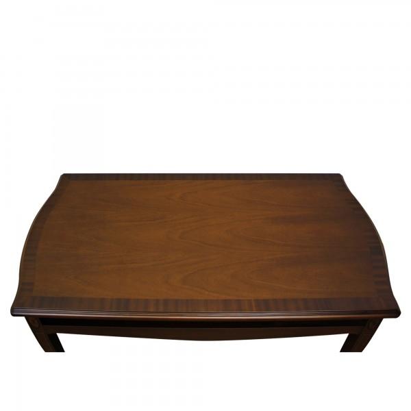 リビングテーブル センターテーブル ローテーブル ブラウン 象嵌