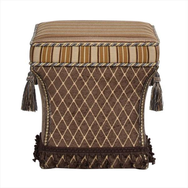 スツール ブラウン スクエア 椅子 ベージュ ジェニファーテイラー