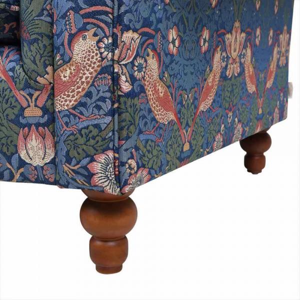 ジェニファーテイラー 2人掛けソファ 二人掛けソファ モリス風 いちご