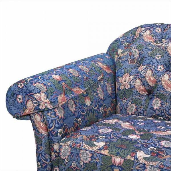 ジェニファーテイラー 2人掛けソファ 二人掛けソファ モリス風 いちご