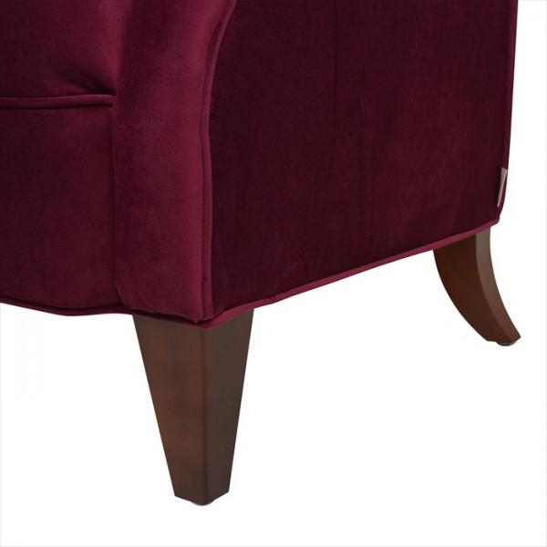 アームチェア ワインレッド アームソファ ジェニファーテイラー ソファ