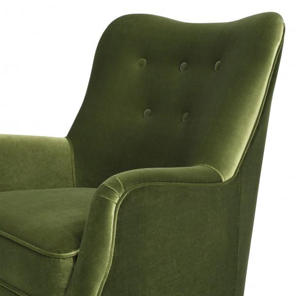 ジェニファーテイラー アームチェア 1人掛け オリーブグリーン ジェニファーテイラー アームソファ パーソナルチェア ラウンジ