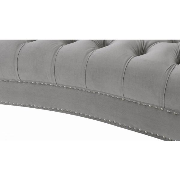 二人掛けソファ 2人掛けソファ グレー ジェニファーテイラー