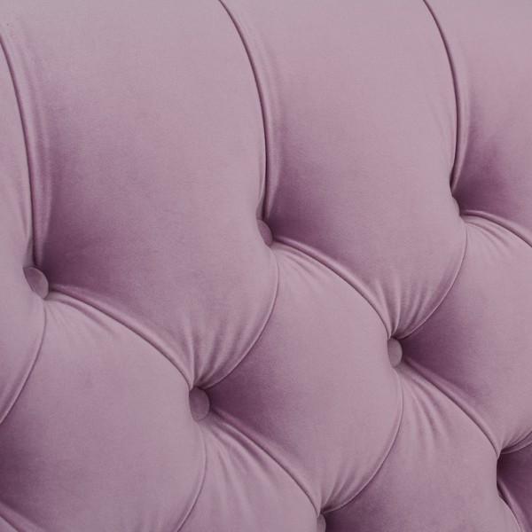 3人掛け ソファ ピンク ジェニファーテイラー 3人掛けソファ ベロア