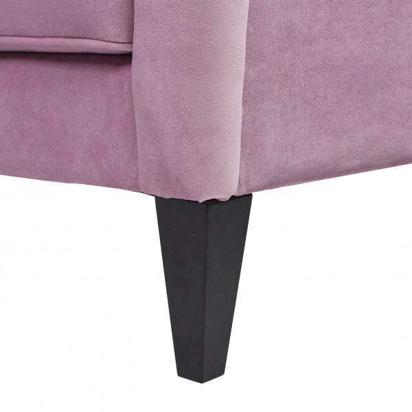 新品ジェニファーテイラー 3人掛け ソファ ベロア ラベンダー インテリア雑貨 ヴィヴィアン【ジェニファーテイラー正規輸入元