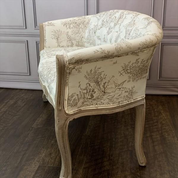 ソファ 二人掛けソファ トワルドジュイ 木製 アンティーク調