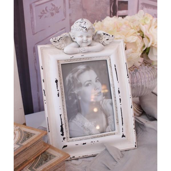 フランス　アンティーク　ヴィンテージ　フォトフレーム　天使 フランス アンティーク ヴィンテージ フォトフレーム 天使 楽天