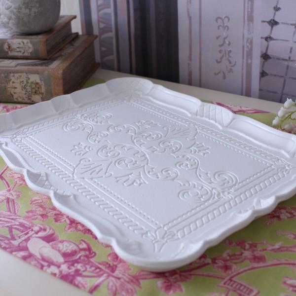 トレー ディスプレイトレイ お盆 フレンチ トレイ レクト