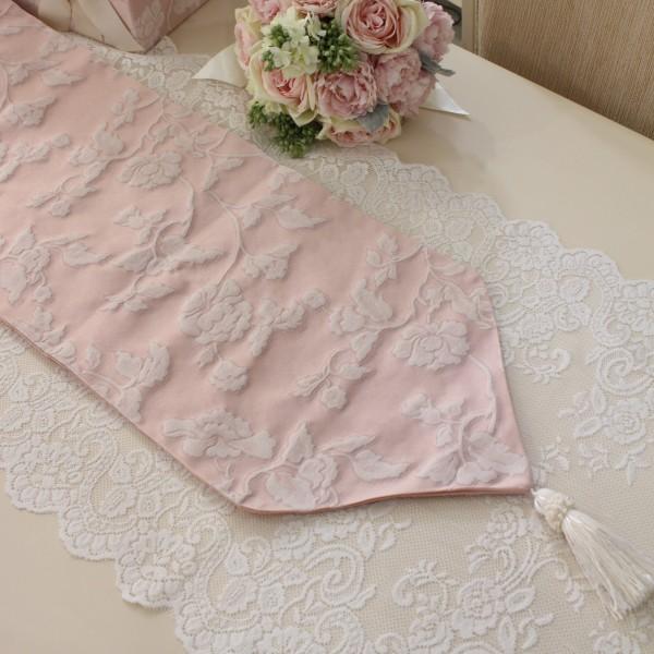 SALE30%OFF) テーブルランナー 120cm テーブルセンター ピンク