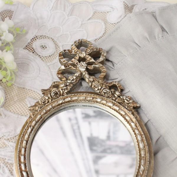 ウォールミラー 壁掛けミラー 鏡 アンティークシルバー アンティーク風