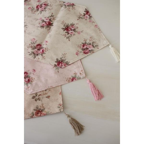 SALE30%OFF) 撥水 テーブルランナー 可愛い テーブルセンター 花柄