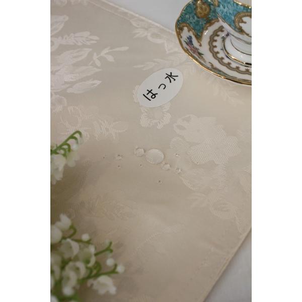 ランチョンマット はっ水加工 可愛い 花柄 高級 撥水 シャインローズ