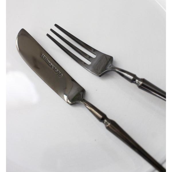 SALE30%OFF) ケーキフォーク バターナイフ ブラック ウィルマックス