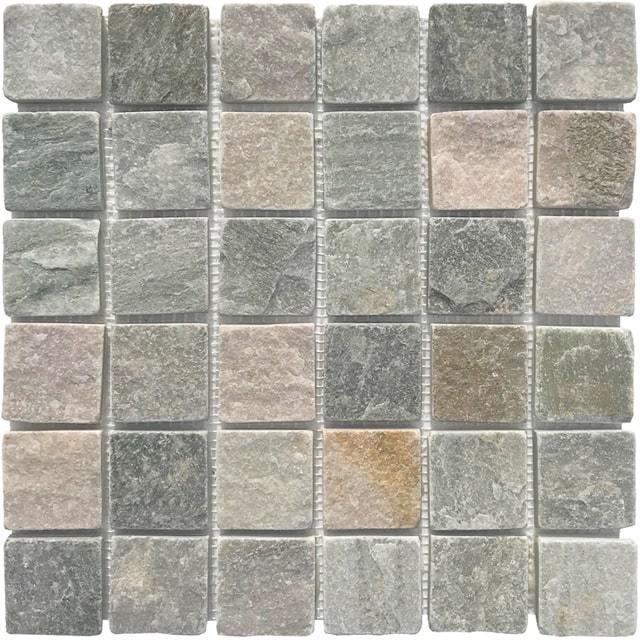 ストーンモザイク ユニットストーン タイル 庭 石 天然石モザイク デザートゴールド 48mm角 1シート 販売 おしゃれ モザイク石材 ガーデニング Cirl 48mm 砂利 庭石 石材 スタイルストーン 通販 Yahoo ショッピング