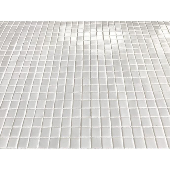 ガラス モザイクタイル モザイクタイルシート 白 ホワイト 角 白色 ガラスモザイク mm角 ケース出荷 40シート Da101 1 砂利 庭石 石材 スタイルストーン 通販 Yahoo ショッピング