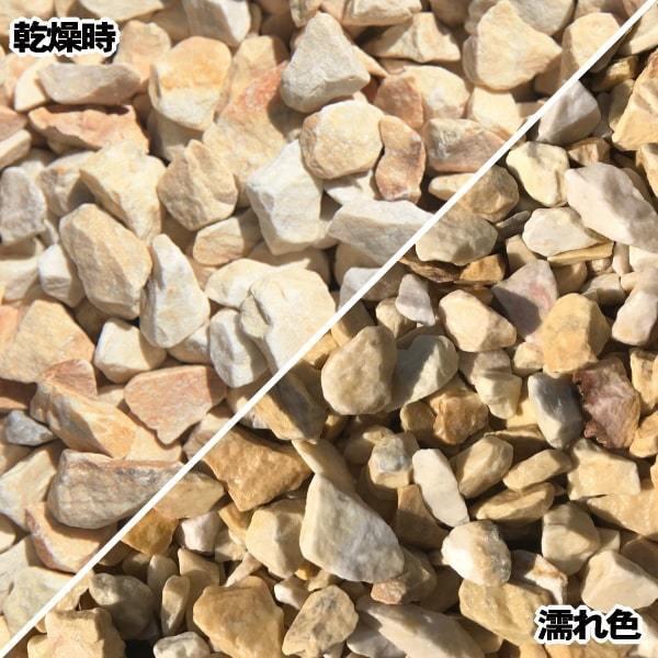 砂利 庭 黄色 イエロー 洋風 ガーデニング ドライガーデン おしゃれ 大理石 砕石 敷石 中粒 天然石 kg 正規品新品未使用品 庭石 敷く クラッシュイエロー 黄 約15 30mm ジャリ