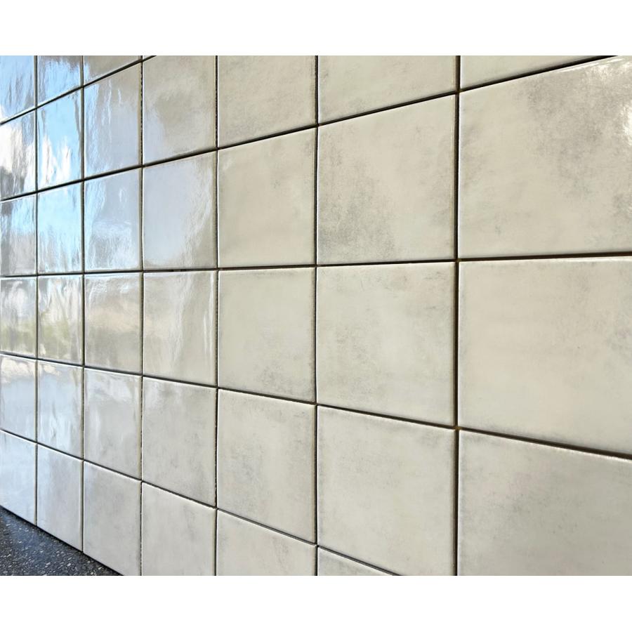 タイル 壁 内装 アンティックホワイト 150角 44枚 1平米入 レトロ