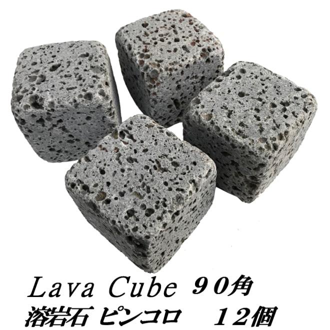 砂利 庭石 敷石 石材 専門店 スタイルストーンピンコロ石 穴あき 溶岩石 グレー 90 90 90mm 一丁掛 一丁 自然石 溶岩 ラバロック 庭 駐車場 花壇 石 舗石 ピンコロ 12個 特別送料無料